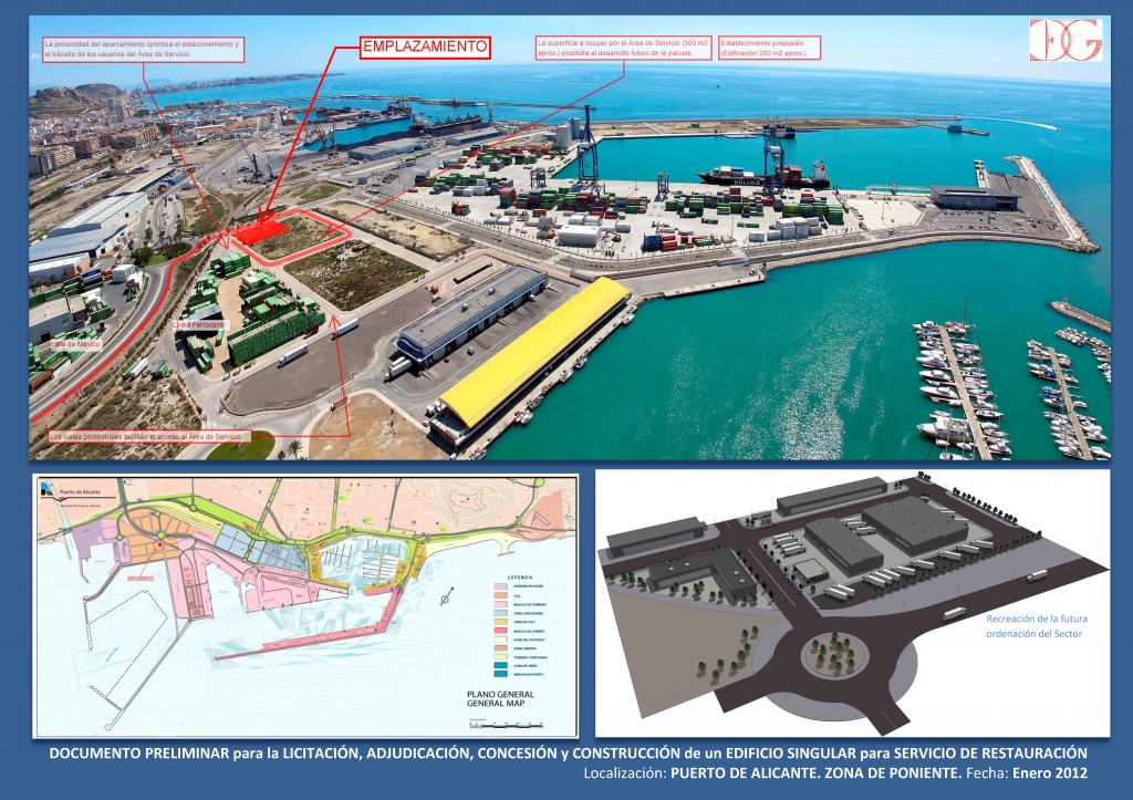 Edificio Cantina Puerto de Alicante