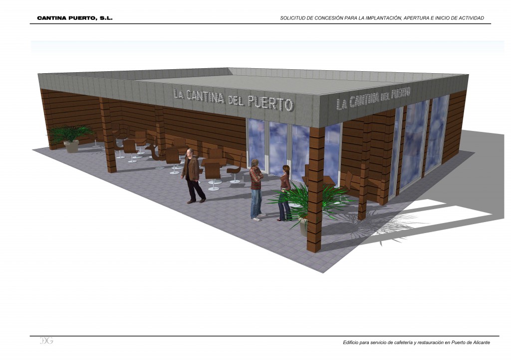 Edificio Cantina Puerto de Alicante