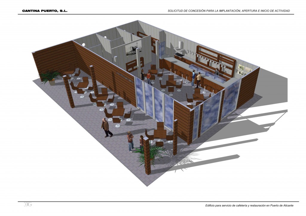 Edificio Cantina Puerto de Alicante