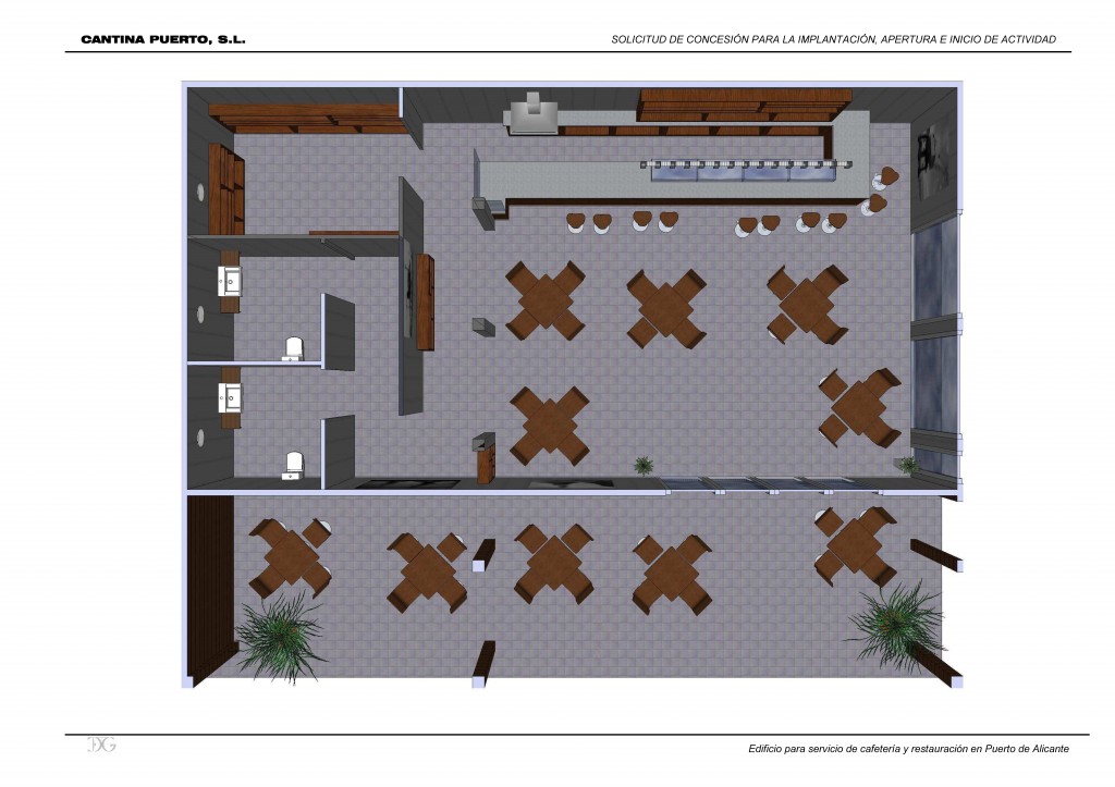 Edificio Cantina Puerto de Alicante