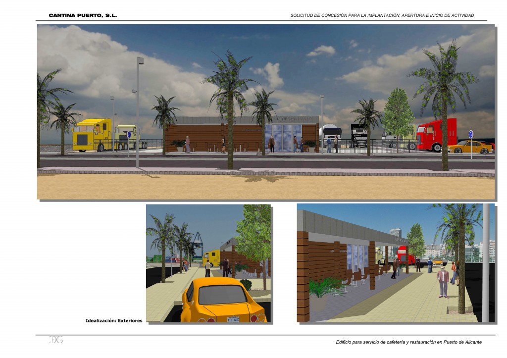 Edificio Cantina Puerto de Alicante