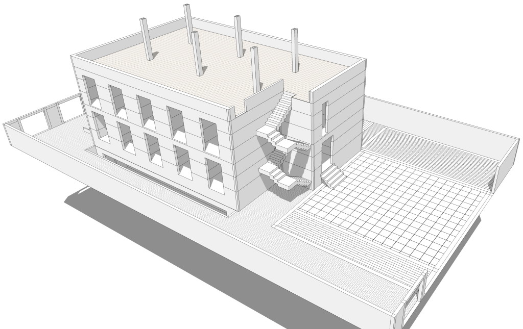 Simulación Estado Reformado: Fachada ventilada.